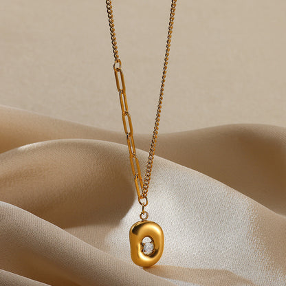 Necklace | SN235 | Dainty Zircon