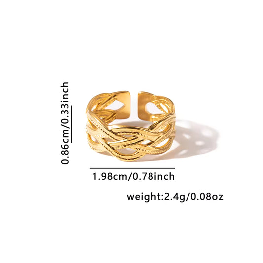Statement Ring | SR247 | Gold