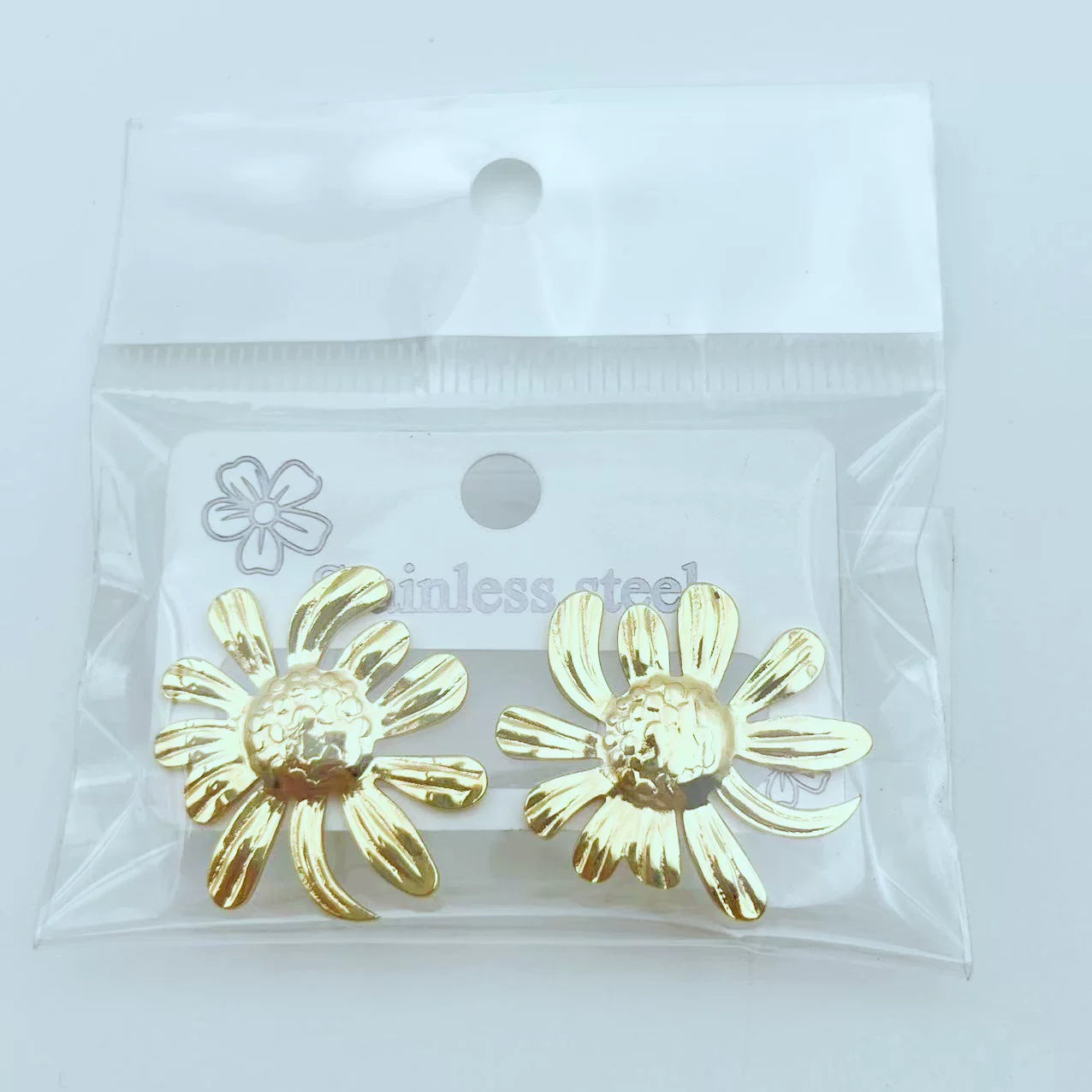 Statement Earring | STE077 | Gold