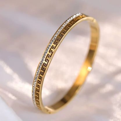Bangle Bracelet | BB96 | Gold