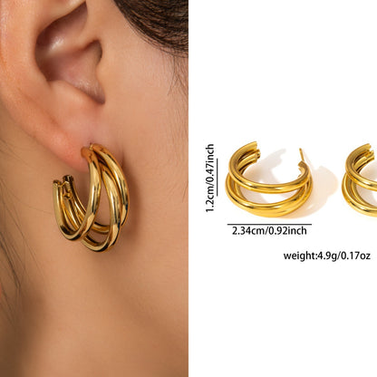 Statement Earring | STE021 | Medusa II