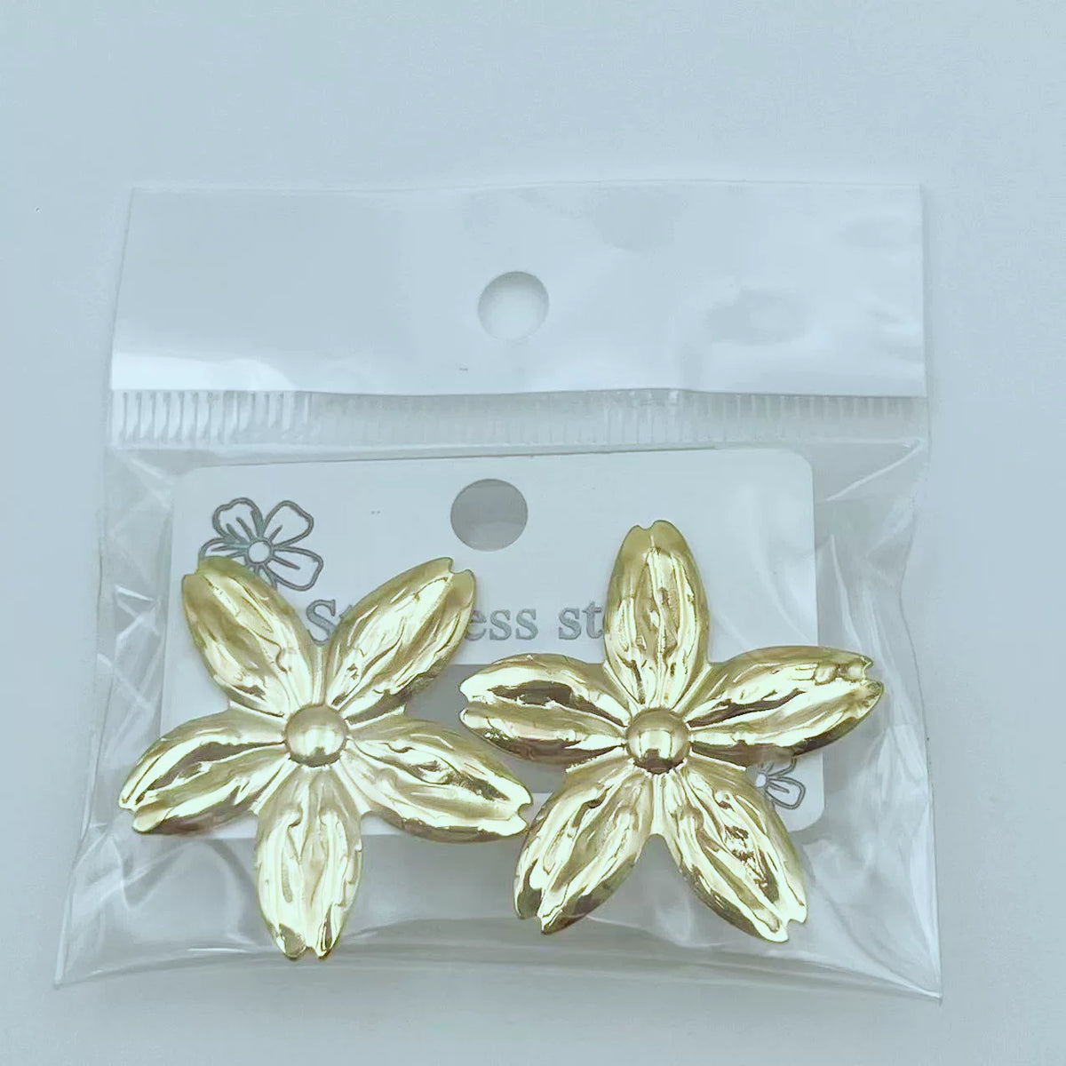 Statement Earring | STE102 | Gold