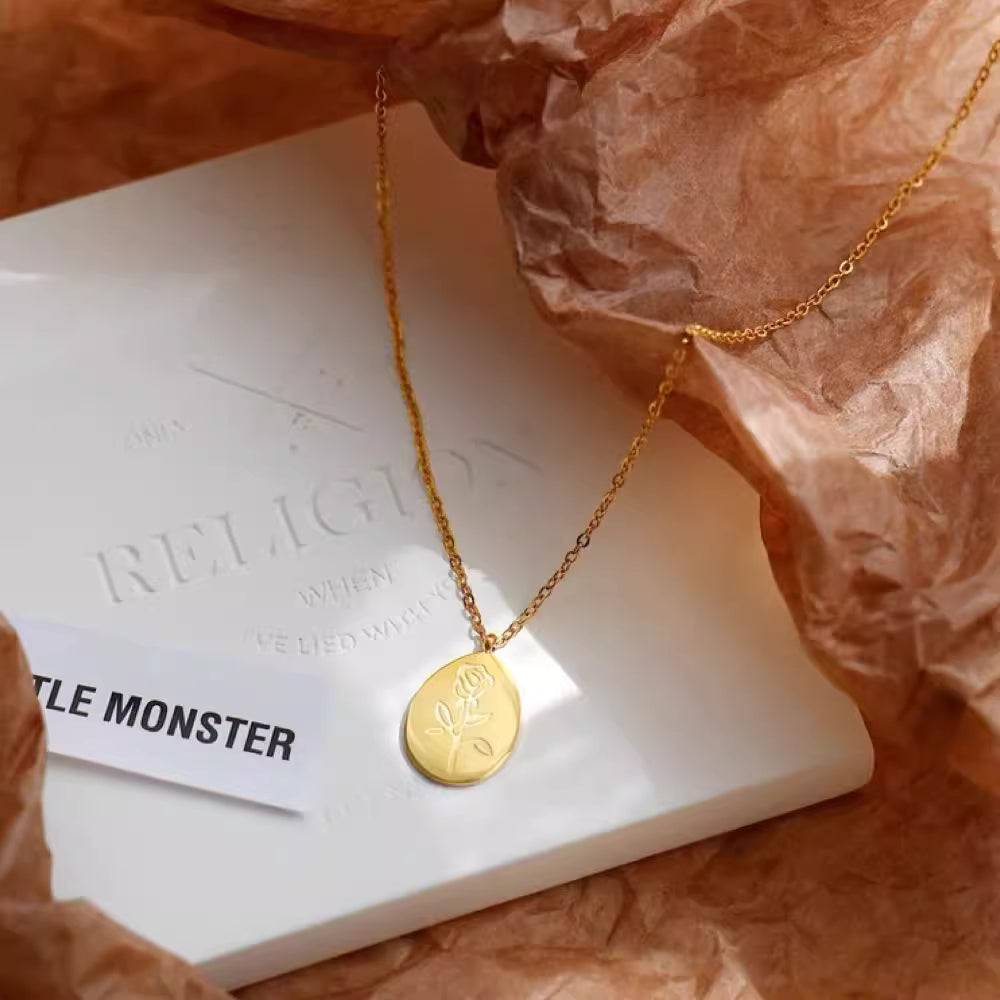 Necklace | SN280 | Dessert Rose