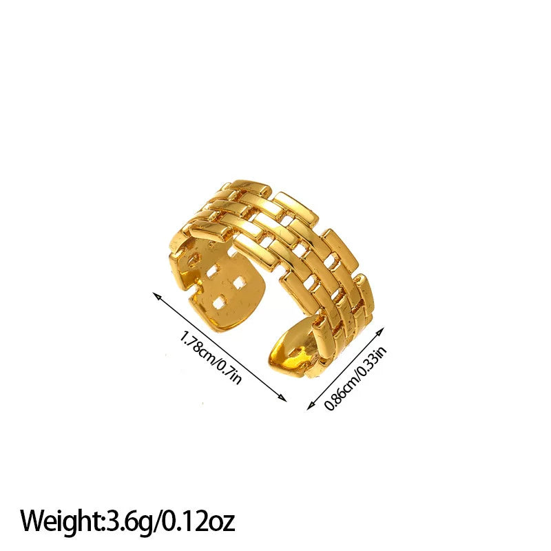 Statement Ring | SR340 | Gold