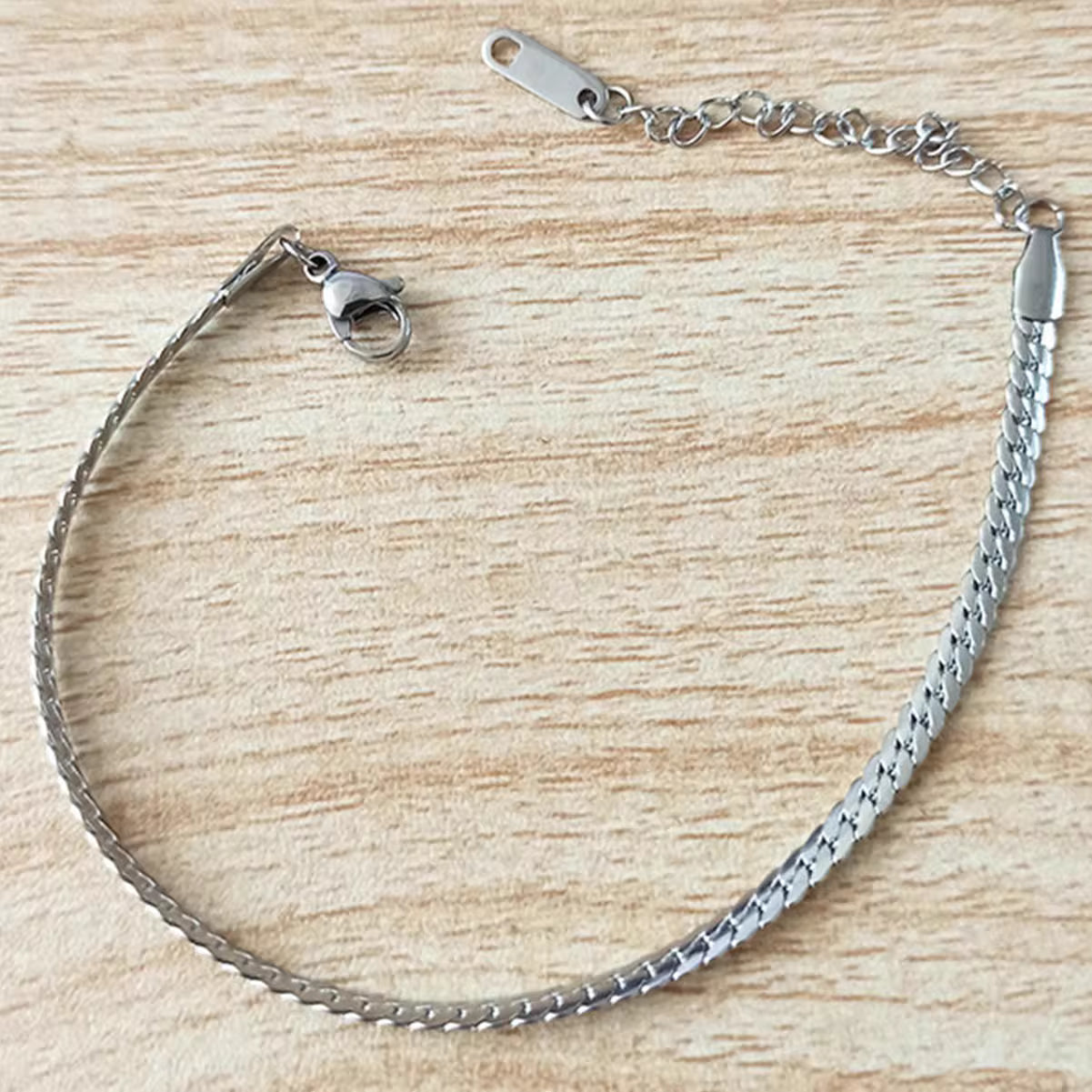 Chain Bracelet | SSCB001 | Mesh Bracelet | Silver