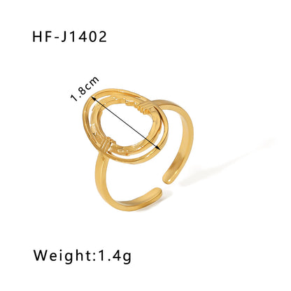 Statement Ring | SR142 | Gold