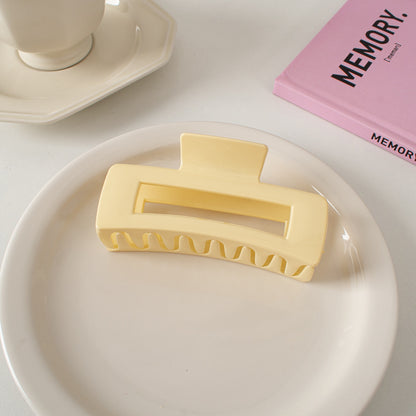 Hair Claw Clip | HCC15 | Milk Yellow