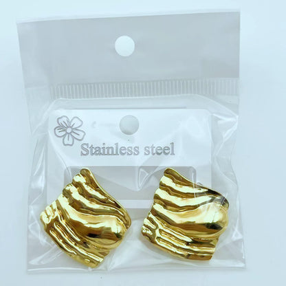 Statement Earring | STE076 | Gold