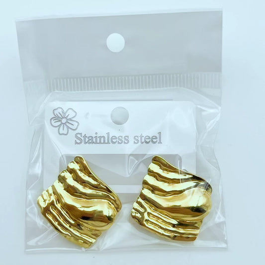 Statement Earring | STE076 | Gold