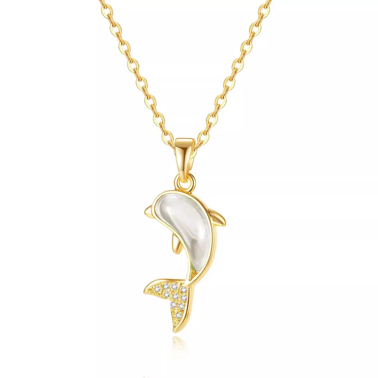 Necklace | SN213 | White Dolphin