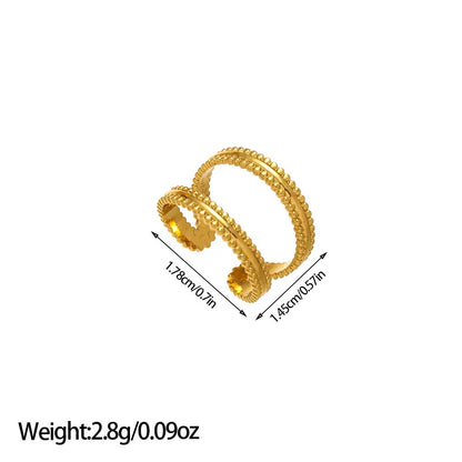 Statement Ring | SR343 | Gold