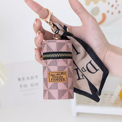Multifunctional Bag Charms | BC002 | Triangular Powder Pink