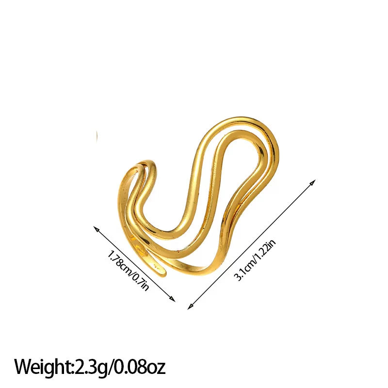 Statement Ring | SR336 | Gold