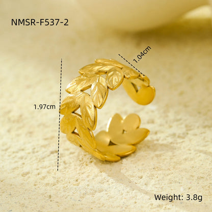 Statement Ring | SR191 | Gold