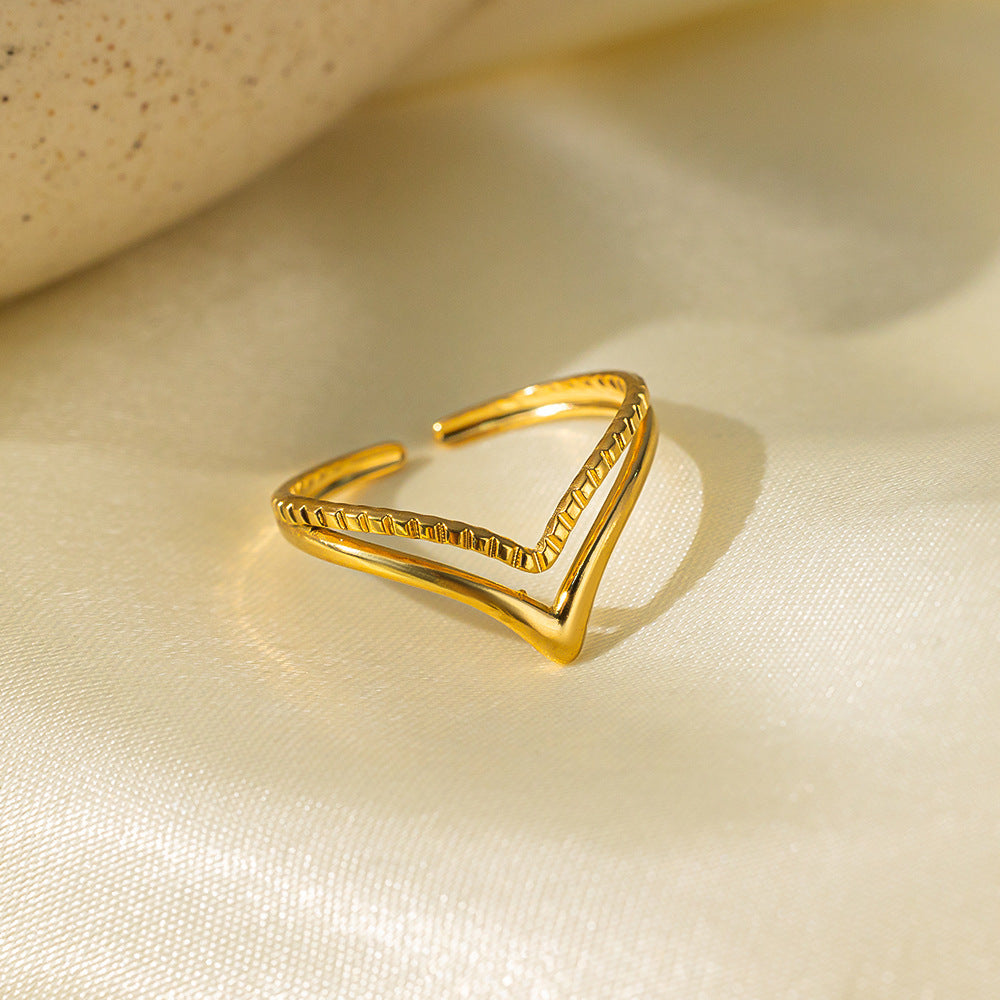 Statement Ring | SR140 | Gold