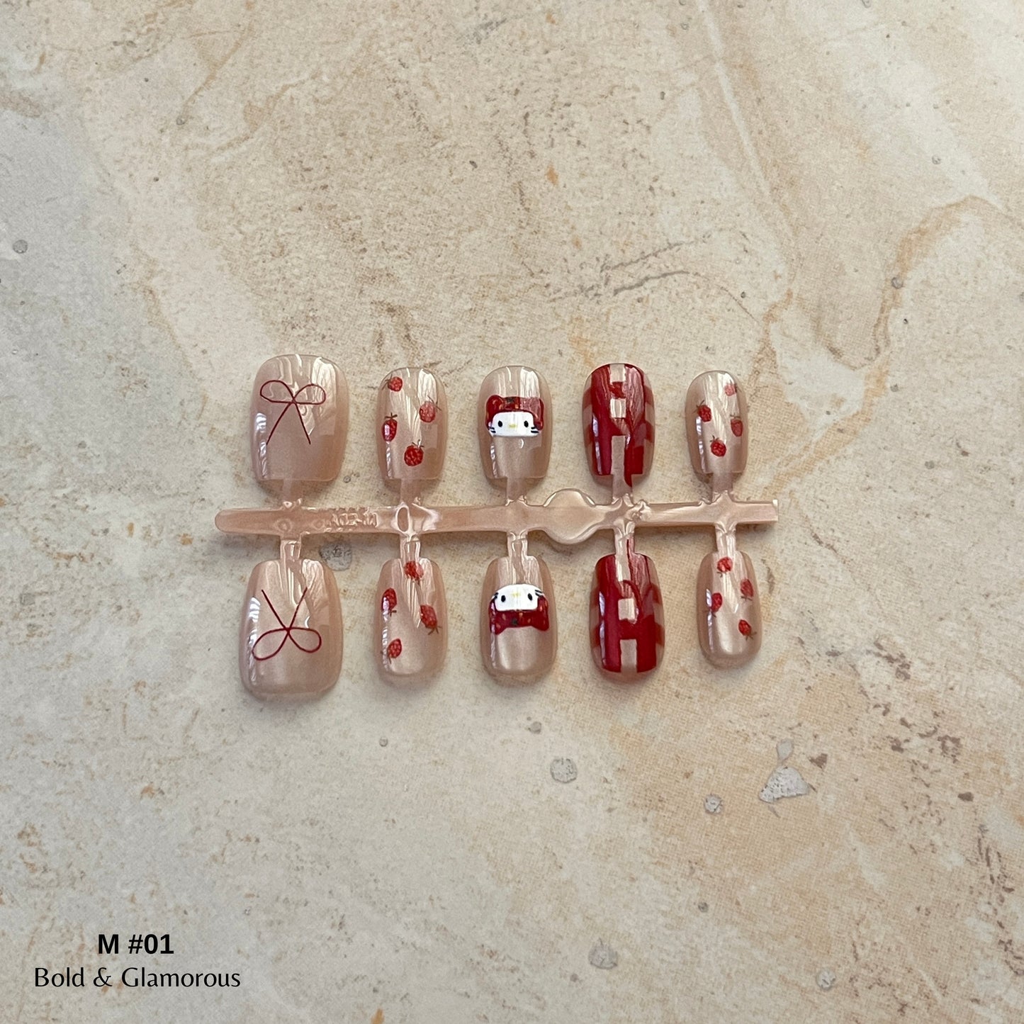 Press On Nails Design #01