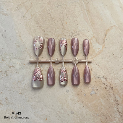 Press On Nails Design #43