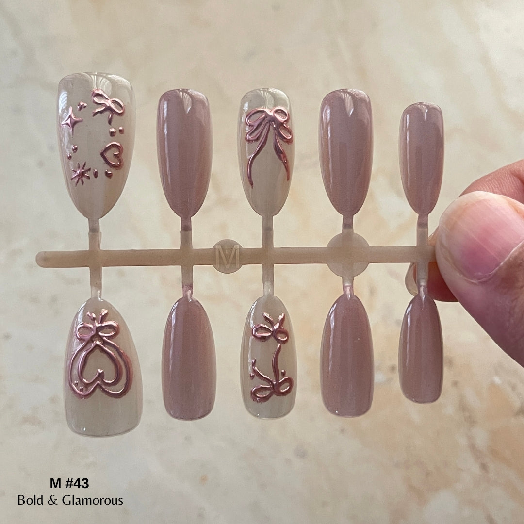 Press On Nails Design #43