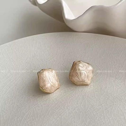 Earring RE14-White