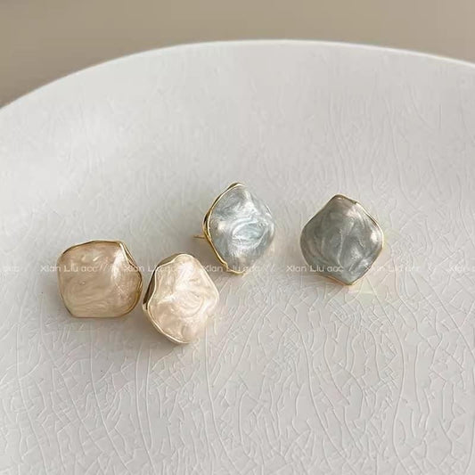 Earring RE14-White