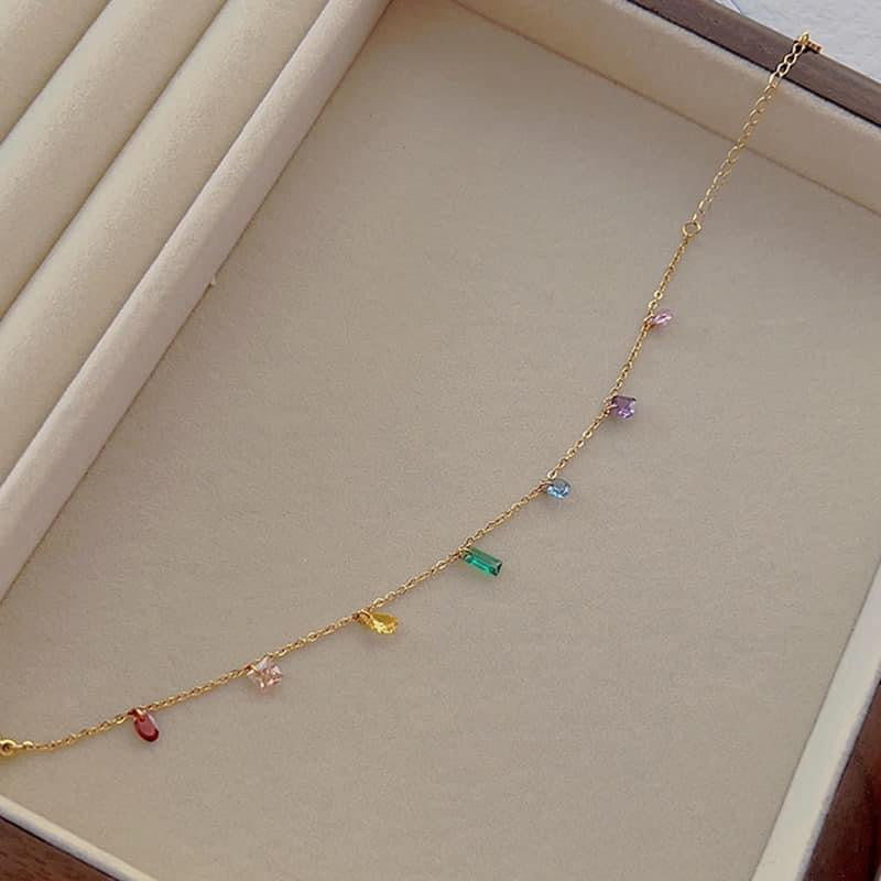 Chain Bracelet | SSCB038 | Rainbow Drop