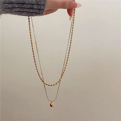 Necklace | SN122 | Layer Ball
