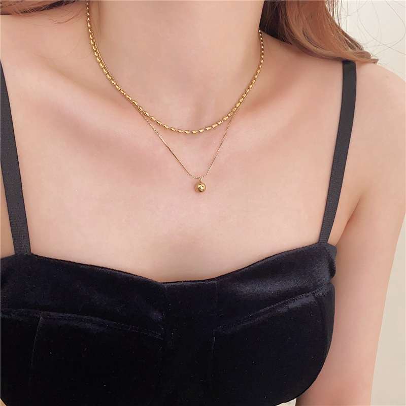 Necklace | SN122 | Layer Ball