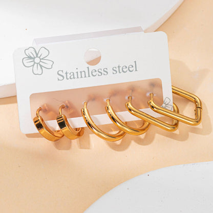 Hoop Earring Set | STHES004 | Set#4