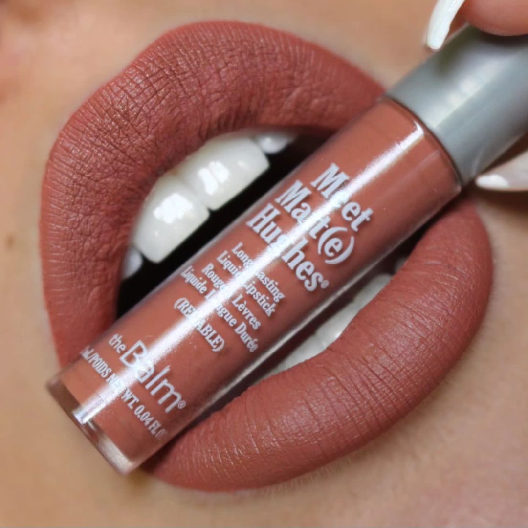The Balm Meet Matte Hughes Liquid Lipstick | Reliable | Mini Bold & Glamorous The Balm Meet Matte Hughes Liquid Lipstick | Reliable | Mini Bold & Glamorous