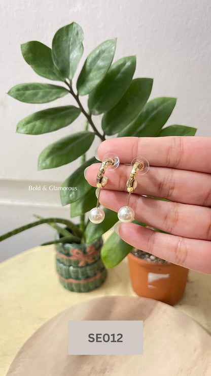 Minimalistic Pearl Earring | SE012