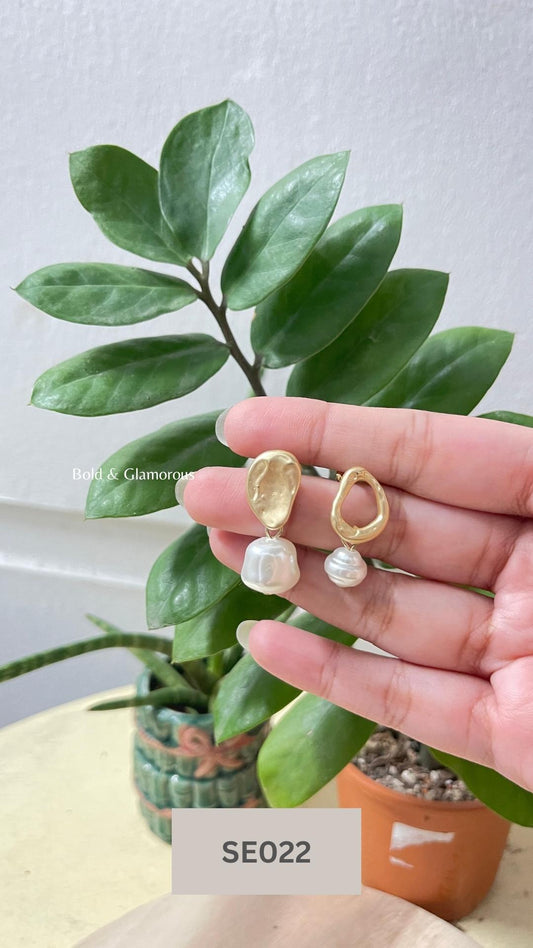 Baroque Pearl Earring | SE022