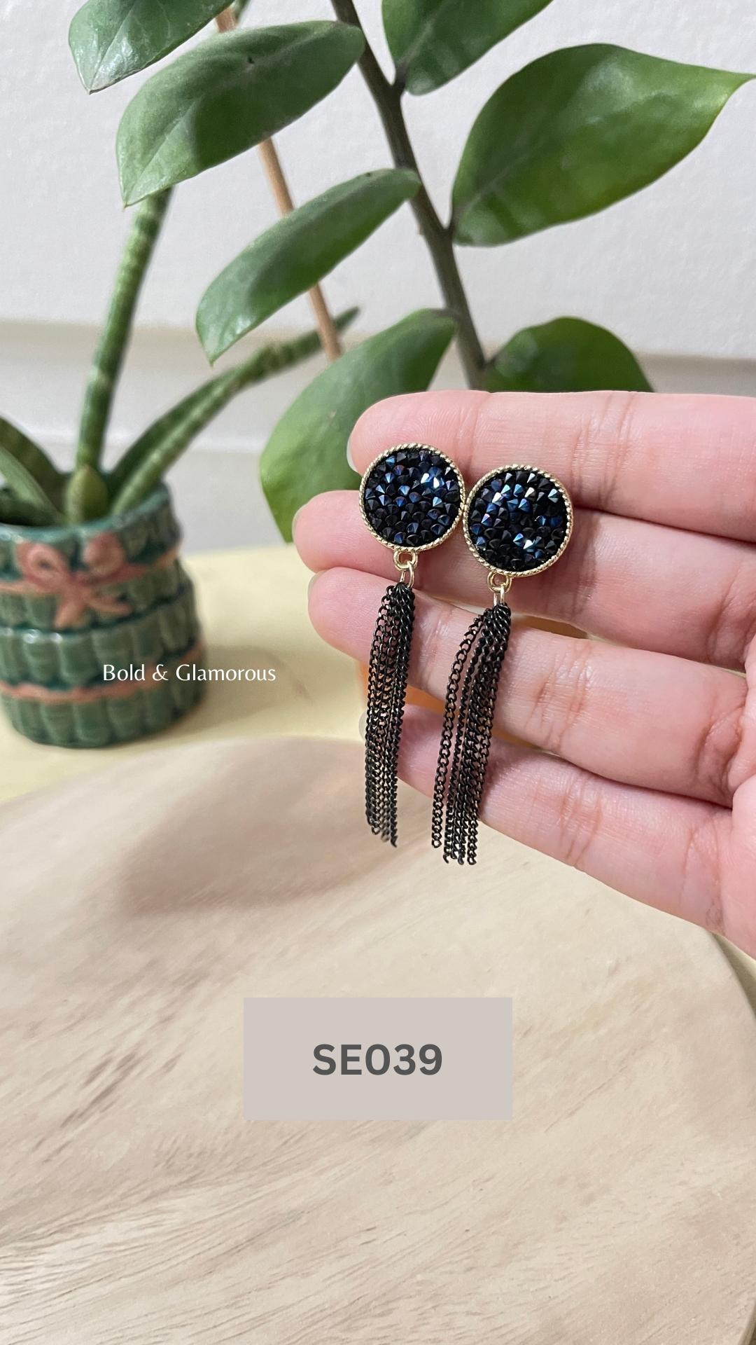 Resin Tassel Earring | SE039