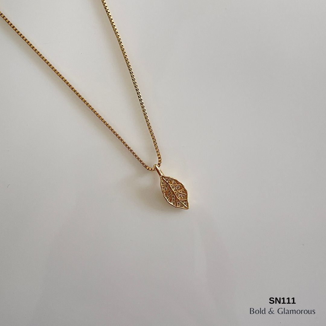 Necklace | SN111 | Tree Leaf