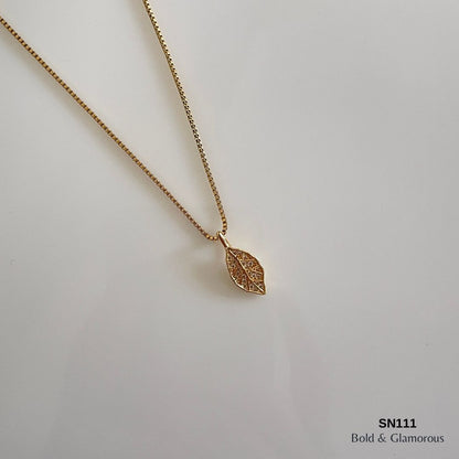 Necklace | SN111 | Tree Leaf