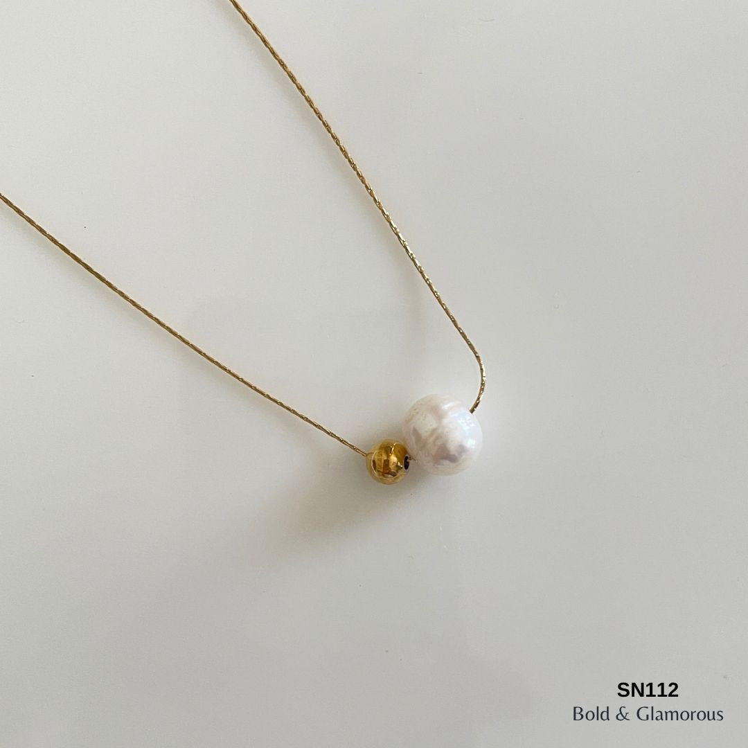 Necklace | SN112 | Pearl Ball