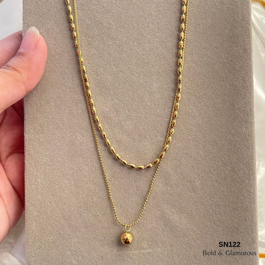 Necklace | SN122 | Layer Ball
