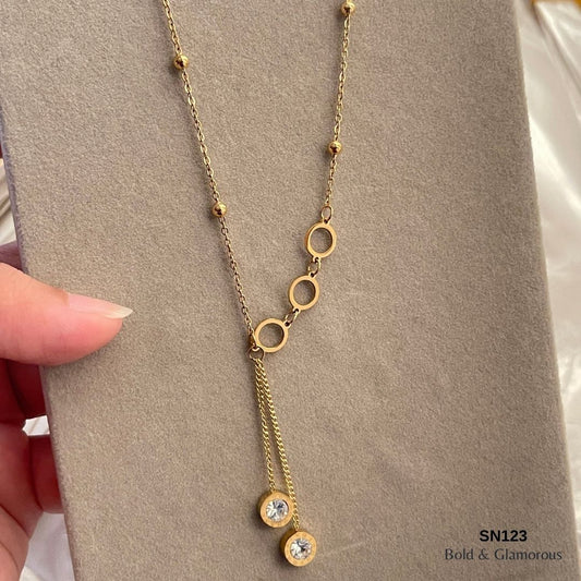 Necklace | SN123 | Roman Ring Tassel