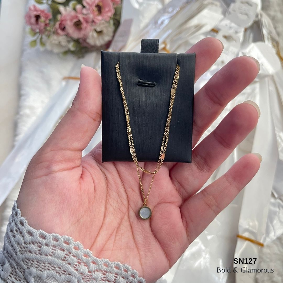 Necklace | SN127 | Layer White Shell