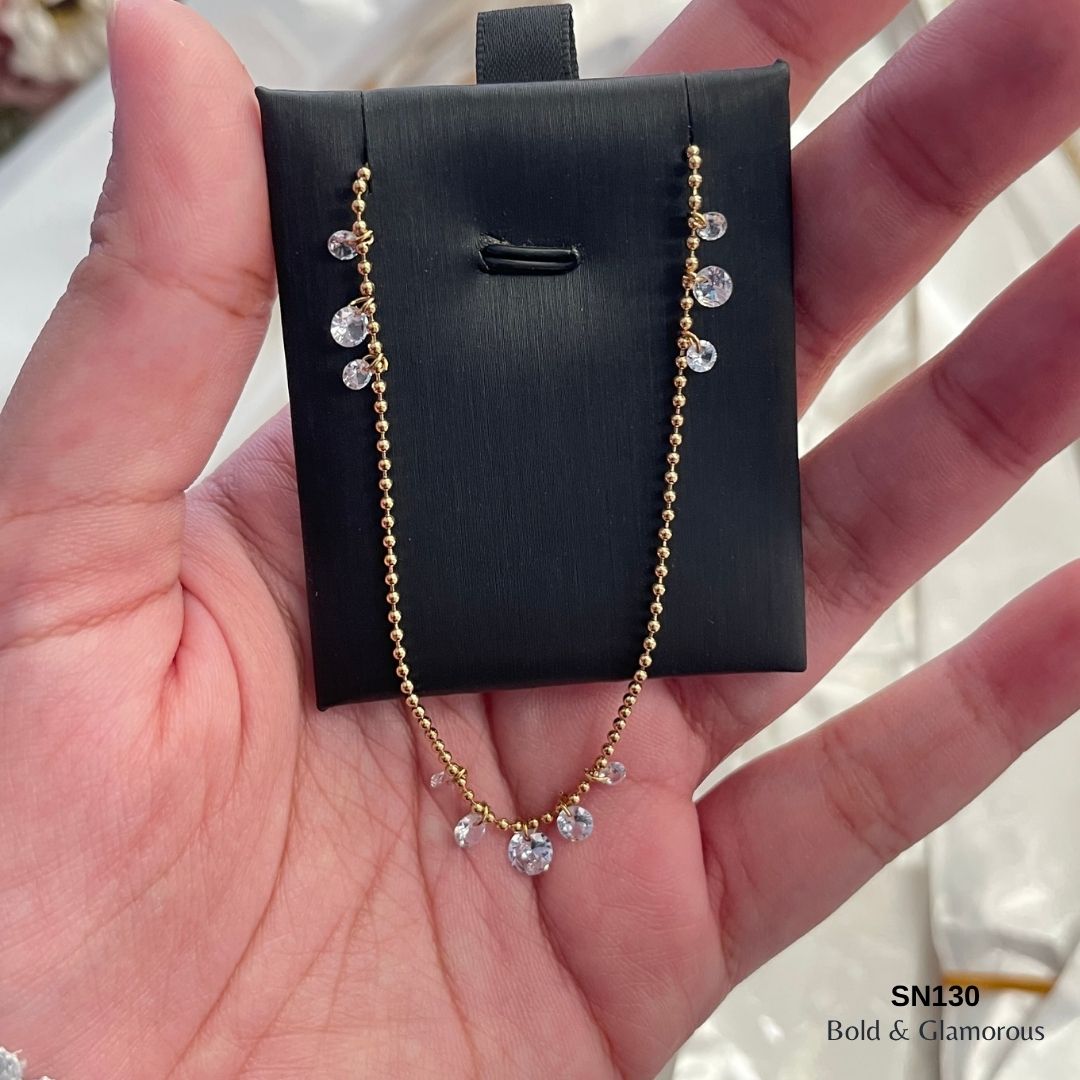 Necklace | SN130 | Stone Drop