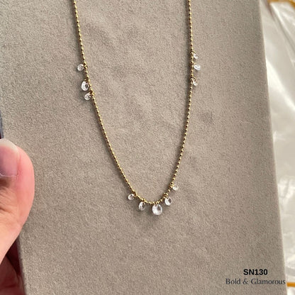 Necklace | SN130 | Stone Drop