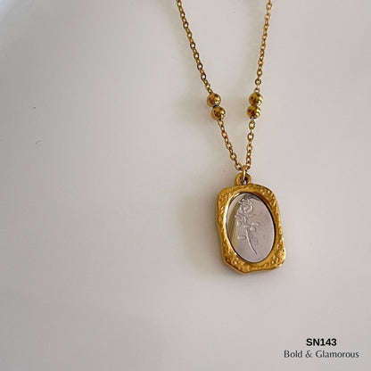 Necklace | SN143 | Vintage Flower