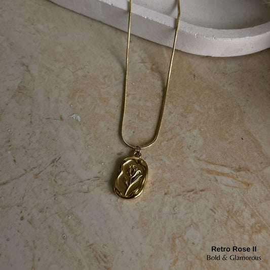 Necklace | SN186 | Retro Rose II