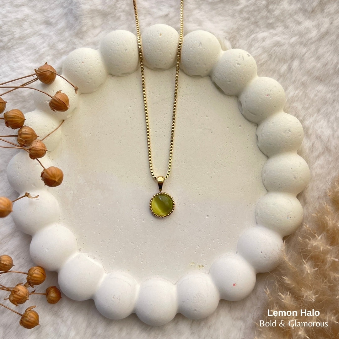 Necklace | SN203 | Lemon Halo