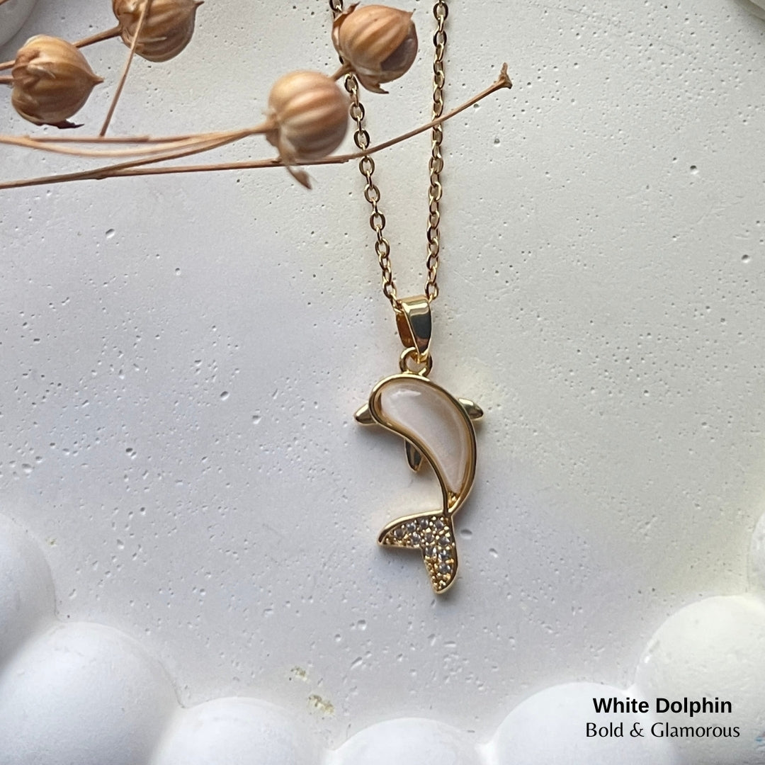 Necklace | SN213 | White Dolphin