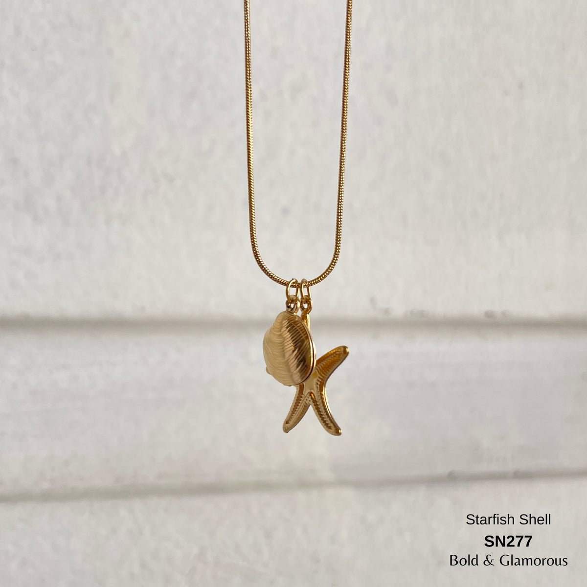 Necklace | SN277 | Starfish Shell