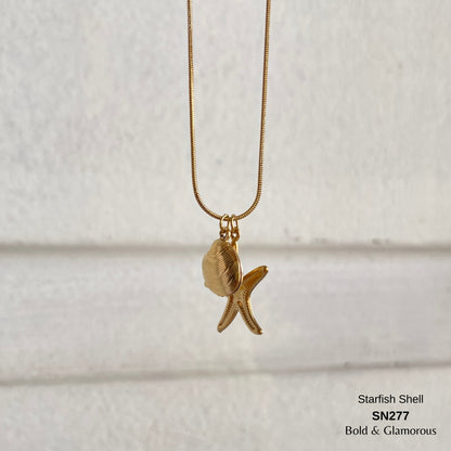 Necklace | SN277 | Starfish Shell