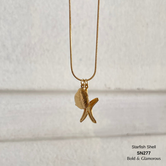 Necklace | SN277 | Starfish Shell