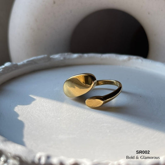 Statement Ring | SR002 | Gold