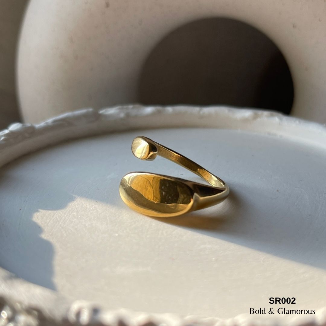 Statement Ring | SR002 | Gold