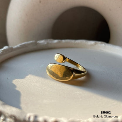 Statement Ring | SR002 | Gold